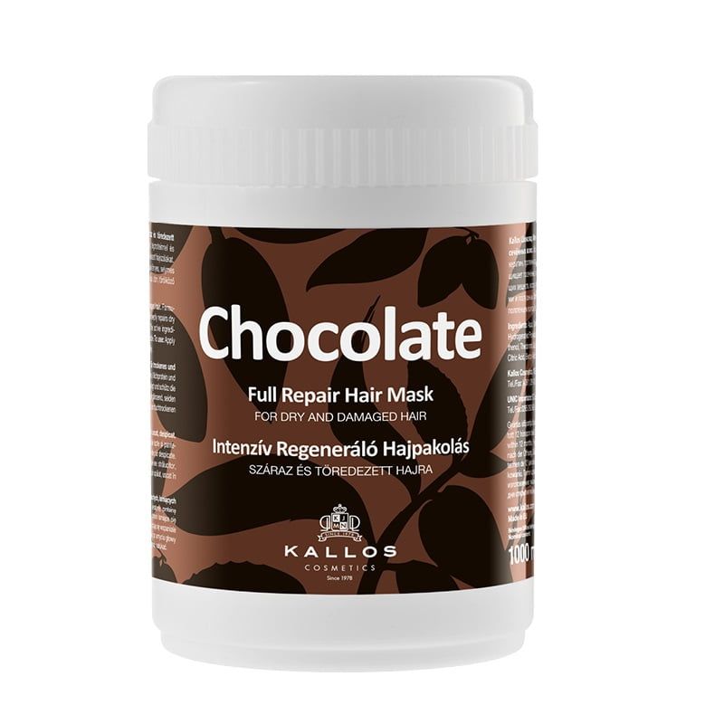 Kallos Chocolate Full Repair Hair Mask Intensywna Regeneruj Ca Maska