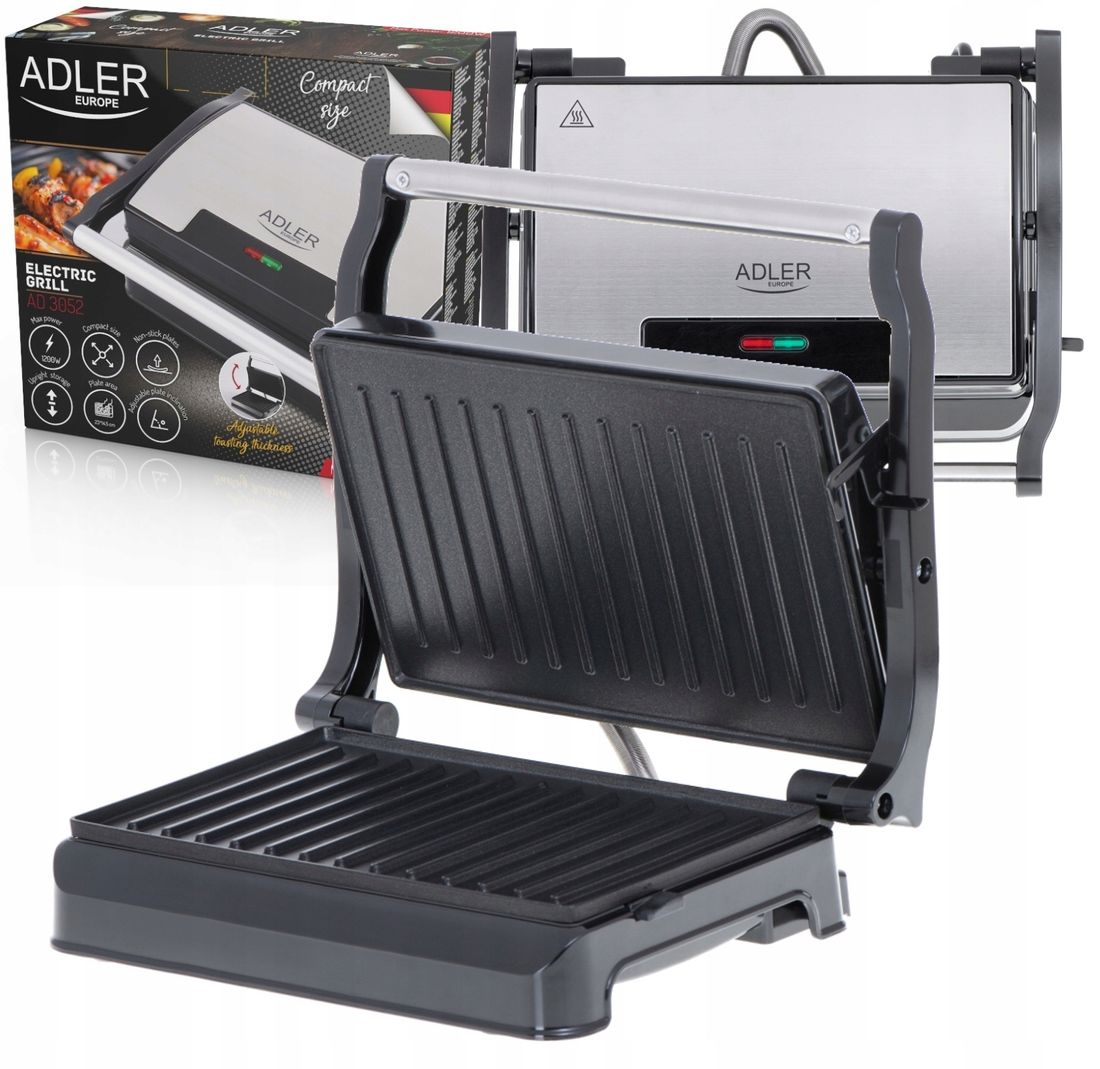 Opiekacz Toster Grill Panini Xxl W Non Stick Erli Pl