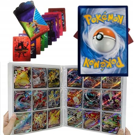 DUŻY ALBUM KARTY POKEMON KLASER NA 432 KART gratis 150329027 ERLI pl