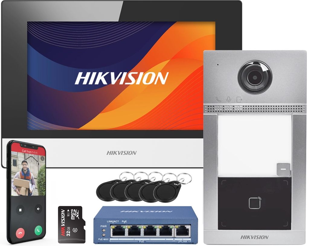 WIDEODOMOFON WiFi DOMOFON IP 7 HIKVISION Online ERLI Pl