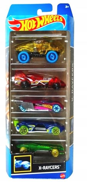 Hot Wheels Pak Autek Zestaw Hly X Raycers Auta Erli Pl