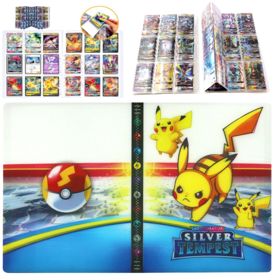 ALBUM 3D XXL KARTY POKEMON KLASER NA 432 KART GRATIS ERLI Pl