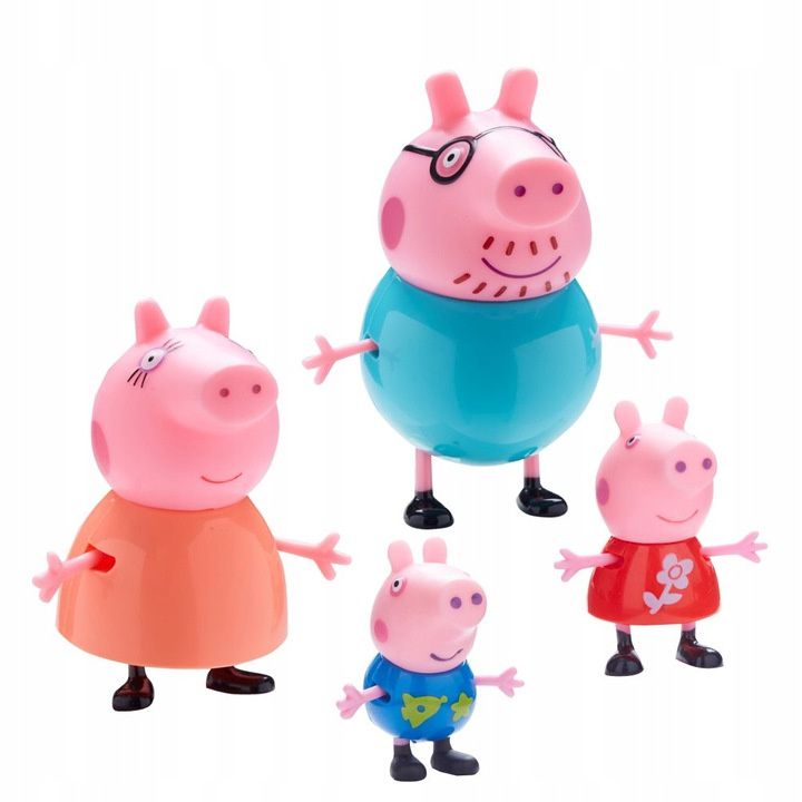 Winka Peppa Figurki Rodzina Gorge Mama Tata Erli Pl