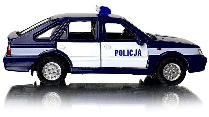 POLICJA Polonez Caro METALOWY MODEL 1 34 AUTO Welly ERLI Pl