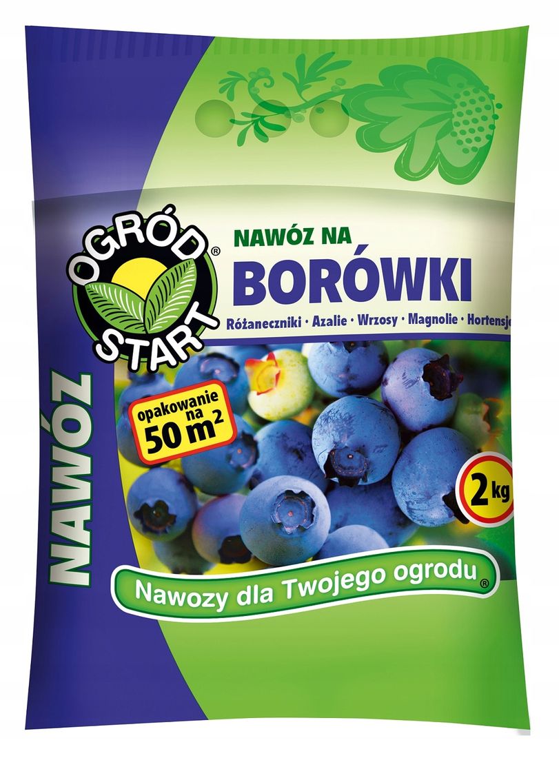 NAWÓZ DO BORÓWEK JAGÓD POD BORÓWKI OGRÓD START 2KG ERLI pl