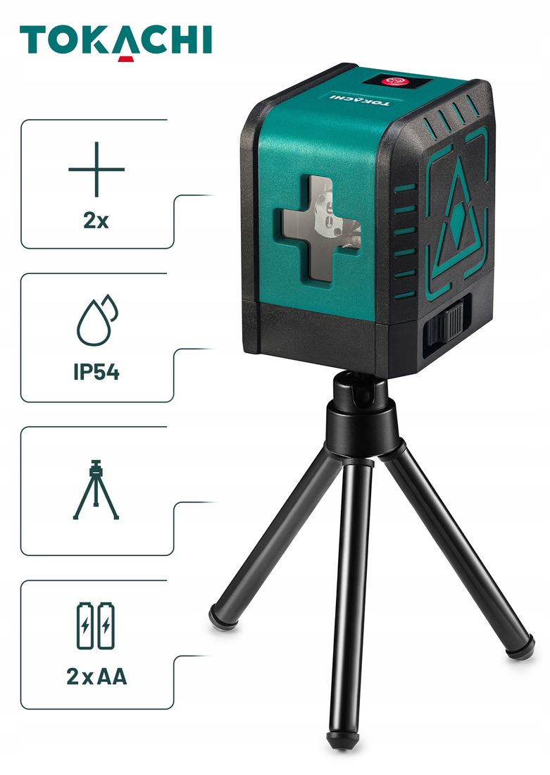 POZIOMICA LASEROWA LASER KRZYŻOWY TOKACHI STATYW ERLI pl