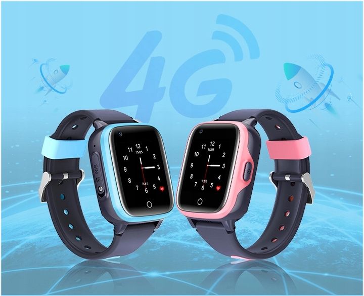 SMARTWATCH DLA DZIECI IP68 GPS 4G VideoCall PL ERLI Pl