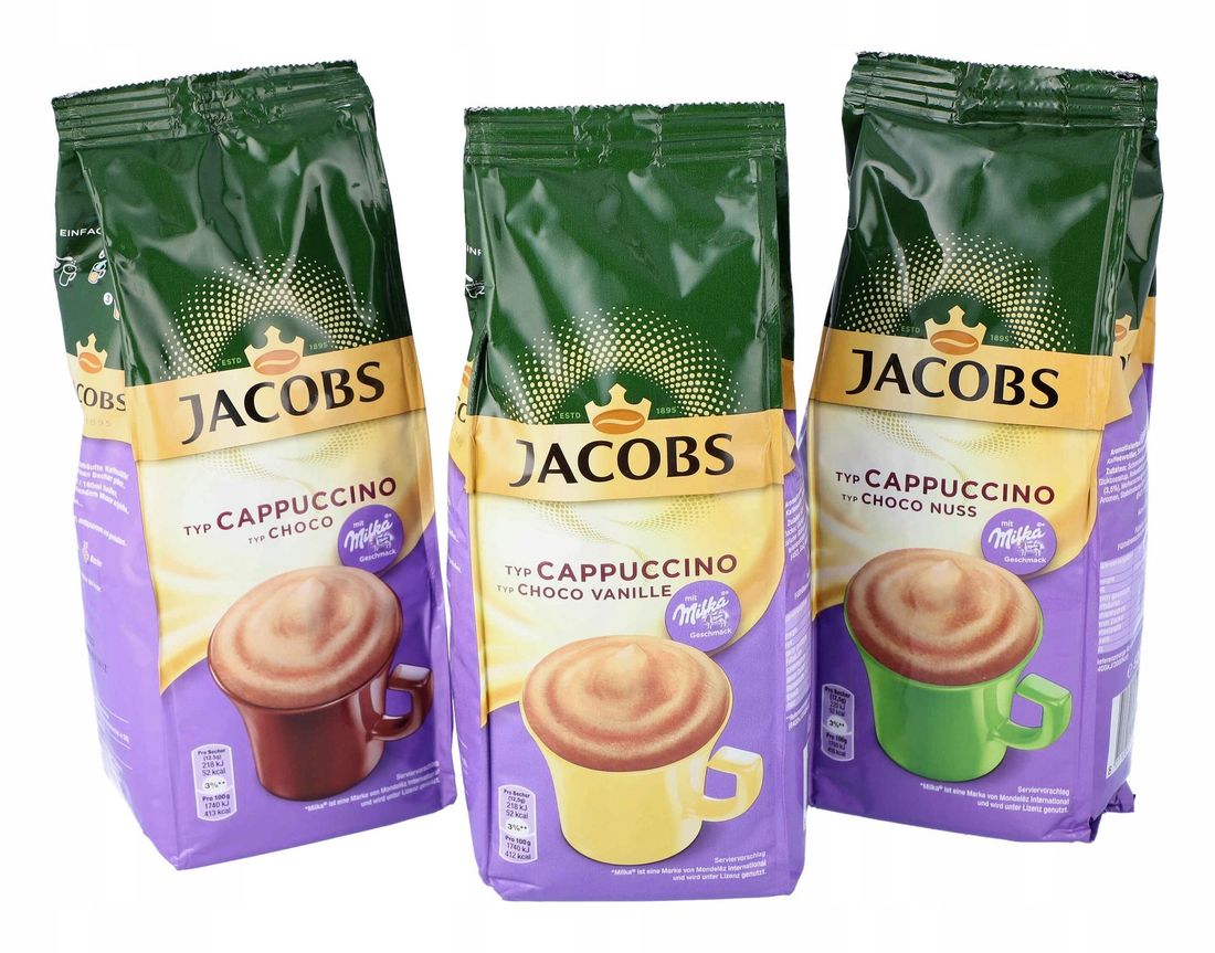 Kawa Cappuccino Jacobs Milka G Nuss Orzechowa Erli Pl