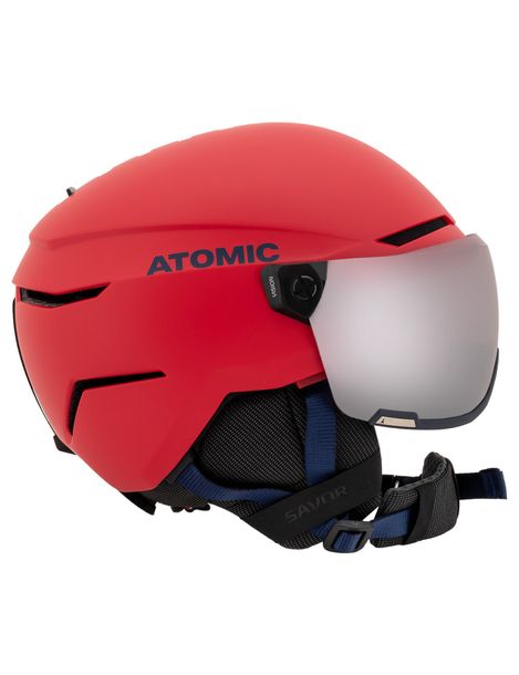 Kask Narciarski Dzieci Cy Atomic Savor Visor Jr Red S Erli Pl