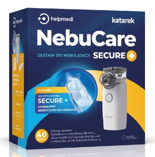 Nebucare Secure Nebulizator Inhalator S L Katarek Erli Pl