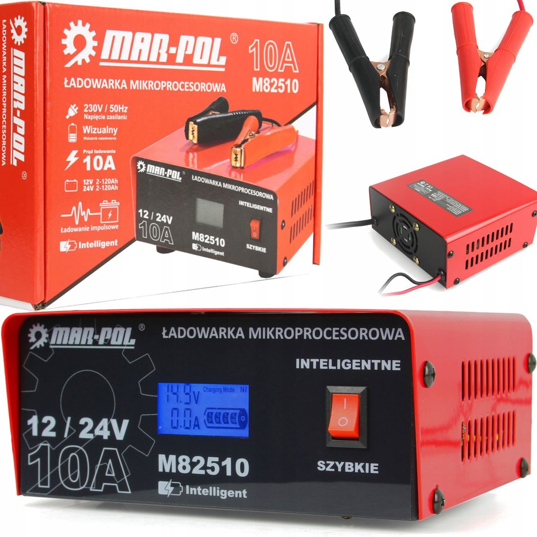 Prostownik Mikroprocesorowy Akumulatorowy V Erli Pl