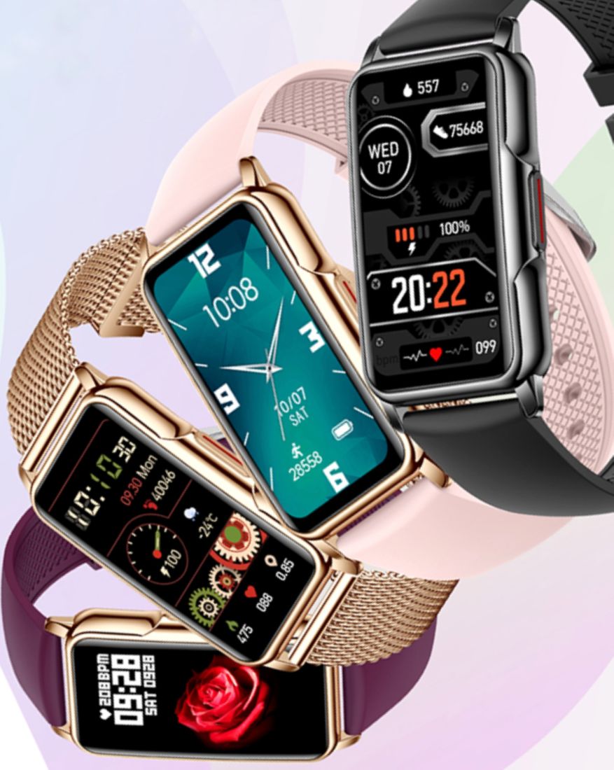 Zegarek Damski Smartwatch Kroki Menu Pl S Uchawki Erli Pl