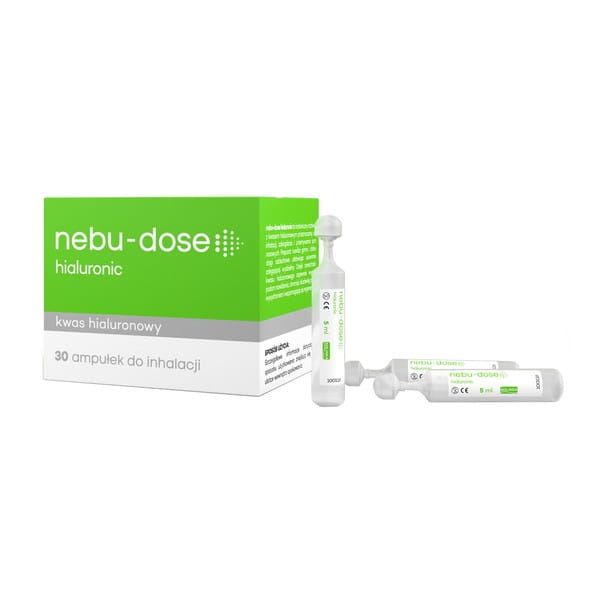 NEBU DOSE HIALURONIC KWAS HIALURONOWY 30 X 5ml ERLI Pl