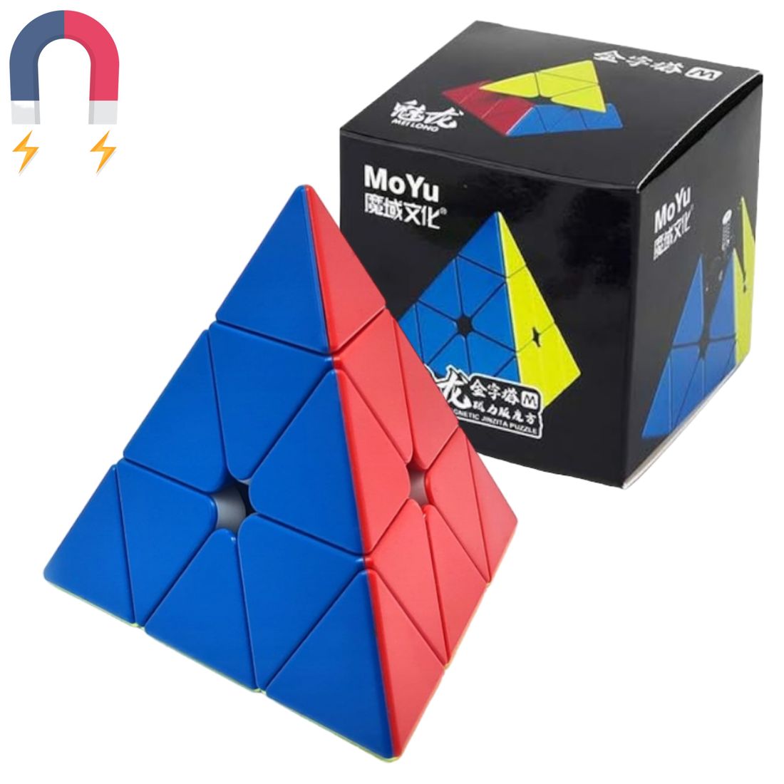 MAGNETYCZNA Kostka Rubika Pyraminx MoYu Piramida ORYGINALNA SZYBKA