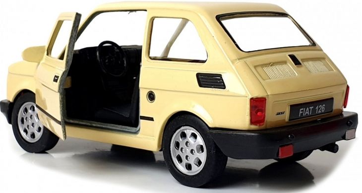 Autko Resorak FIAT 126p MALUCH Stare Samochody PRL Model Kolekcjonerski