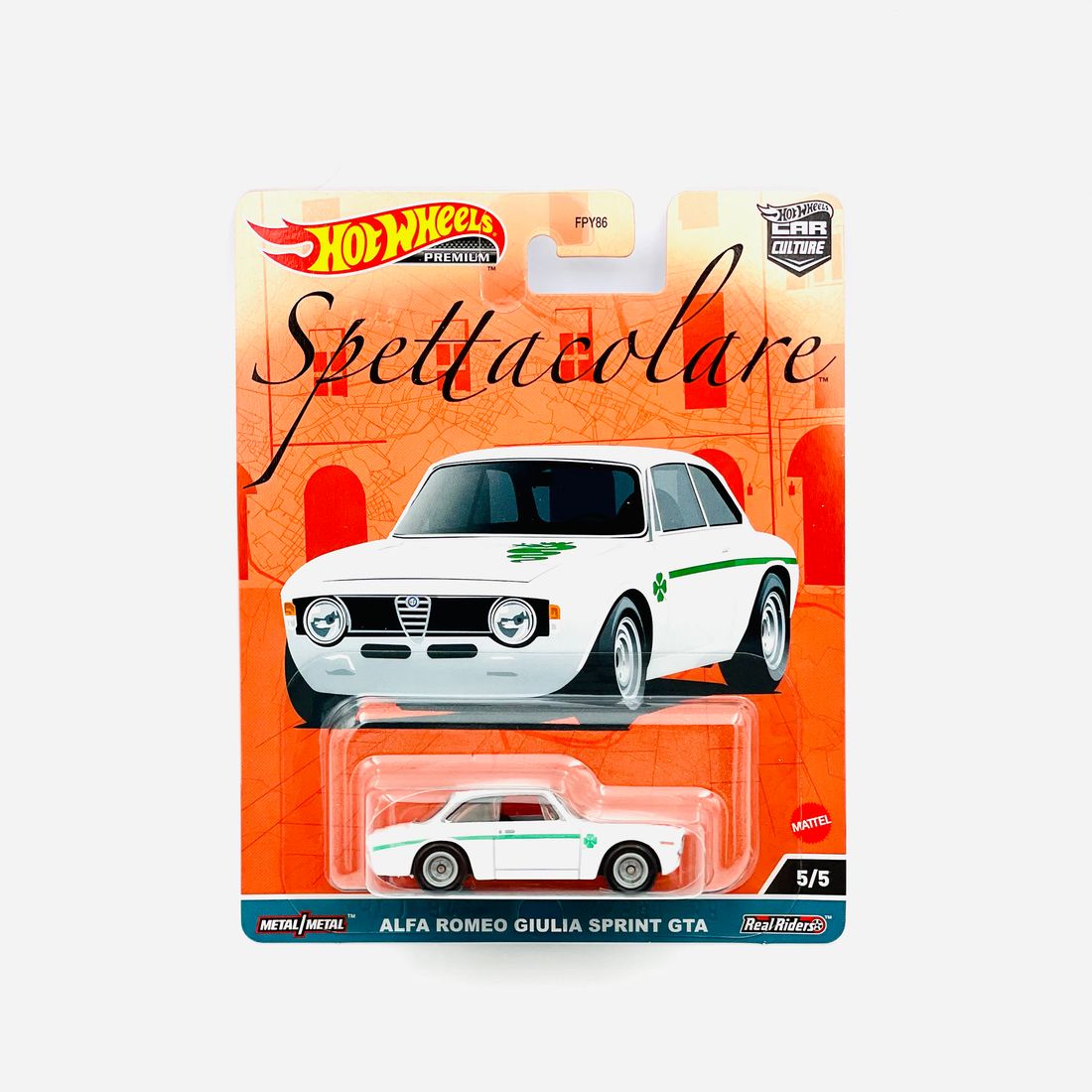 Alfa Romeo Giulia Sprint GTA Car Culture Spettacolare Hot Wheels