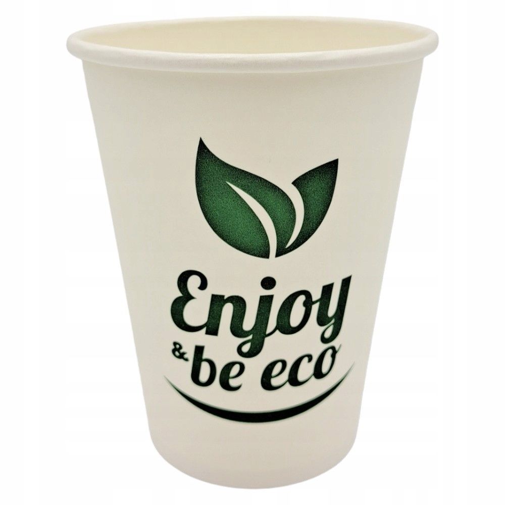 Kubek Papierowy 300ml Enjoy Be Eco 50szt ERLI Pl