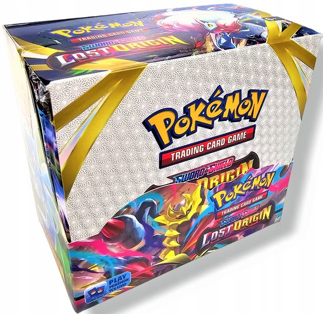 Karty Pokemon Lost Origin Box Kart Hologram Mega Zestaw