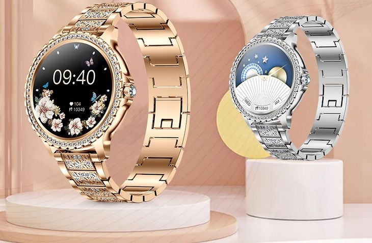 Smartwatch Damski Zegarek Dla Kobiety Ci Nieniomierz Polskie Menu