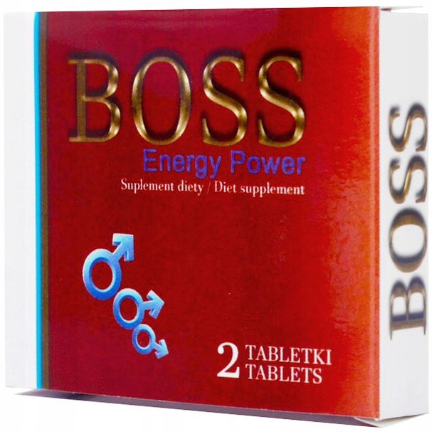 TABLETKI NA POTENCJĘ EREKCJĘ MOCNĄ BOSS ENERGY MOC 162365911 ERLI pl