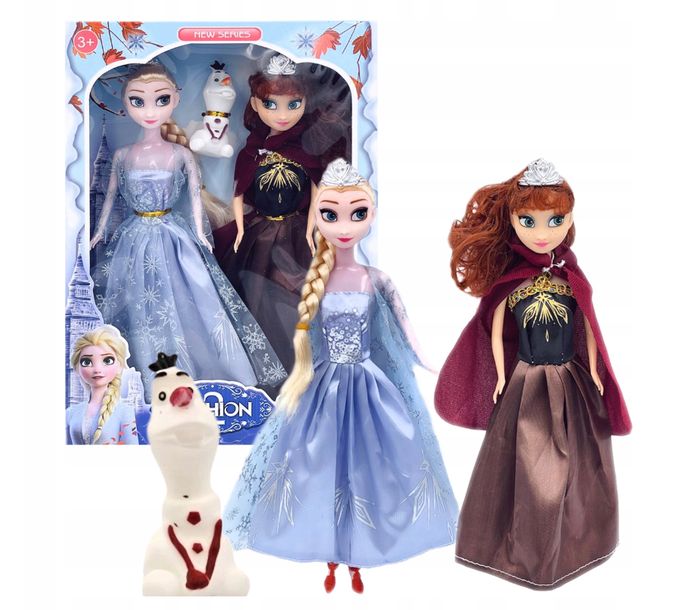 Kraina Lodu Lalka Elsa I Anna Frozen Lalki Zestaw Lalek Olaf Erli Pl