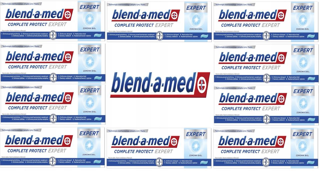 Blend a med Complete protect Expert Zdrowa biel Pasta do zębów 10x 75