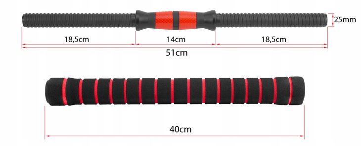 Hantle 2x30kg bitumiczne regulowane z łącznikiem zestaw 60kg GRYFY