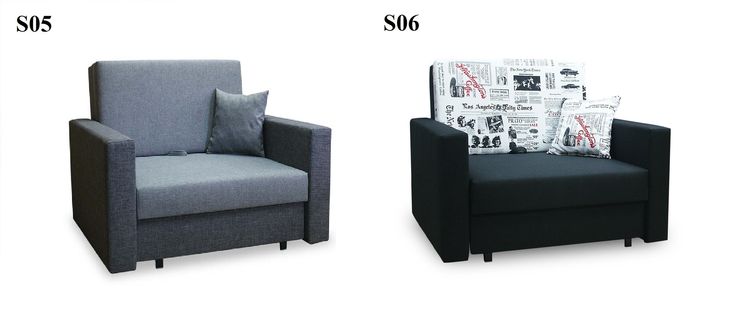 Fotel rozkładany SMART 1 sofa amerykanka jednoosobowa funkcja spania