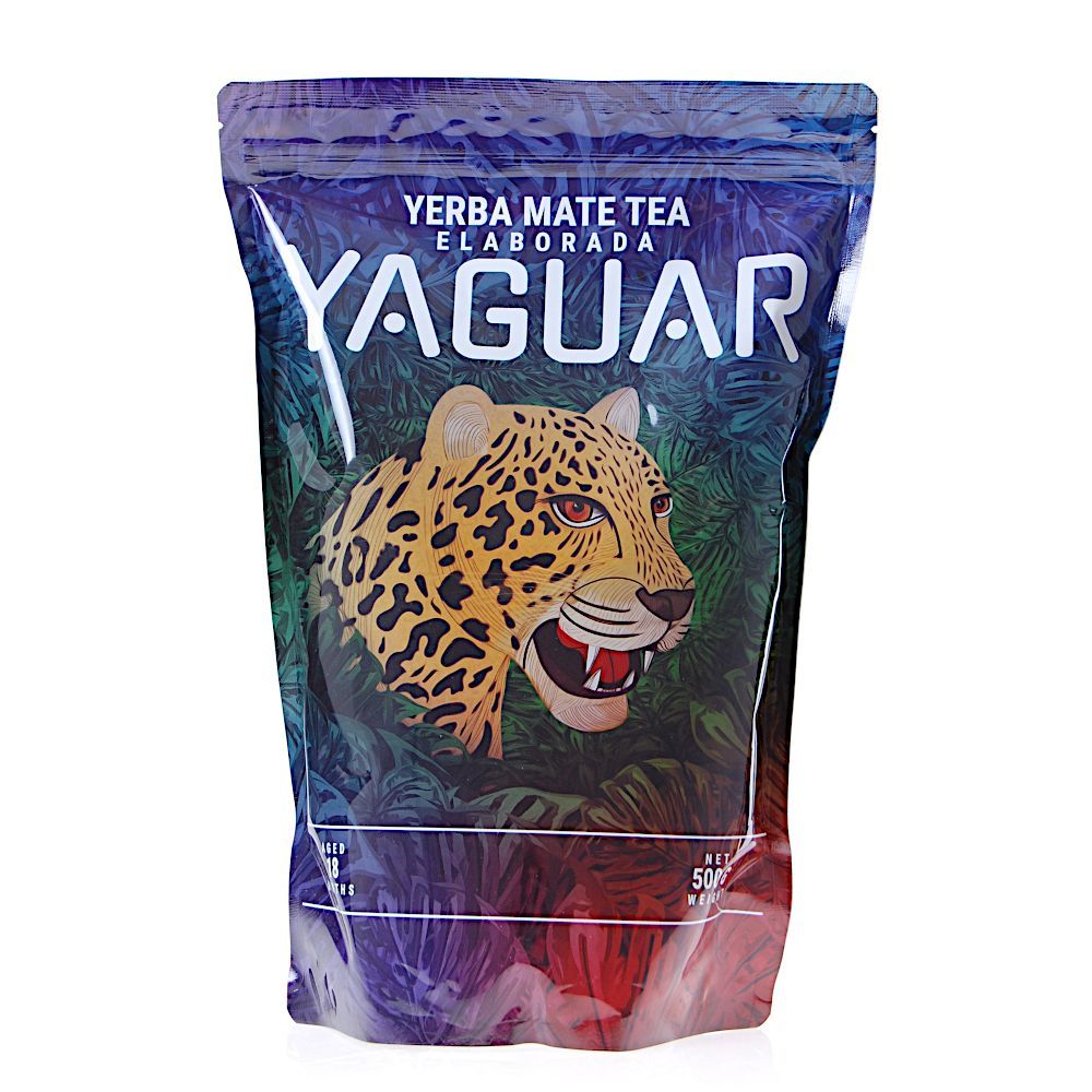 Yerba Mate Elaborada Con Palo 500 G Yaguar ERLI Pl