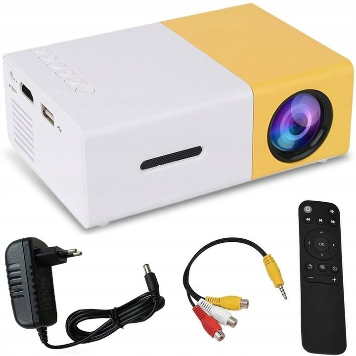 Przeno Ny Rzutnik Podr Czne Kino Mini Projektor Led Full Hd X