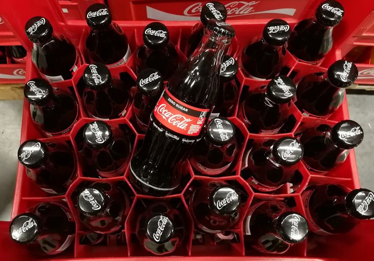 Coca Cola Zero Ml Butelka Szklana Karton Erli Pl