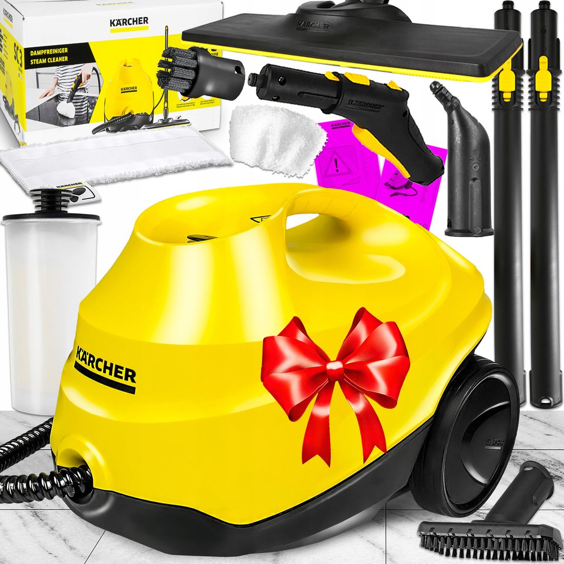 PAROWNICA KARCHER SC 3 EASYFIX 1900W MYJKA PAROWA MOP PAROWY DO PODŁÓG