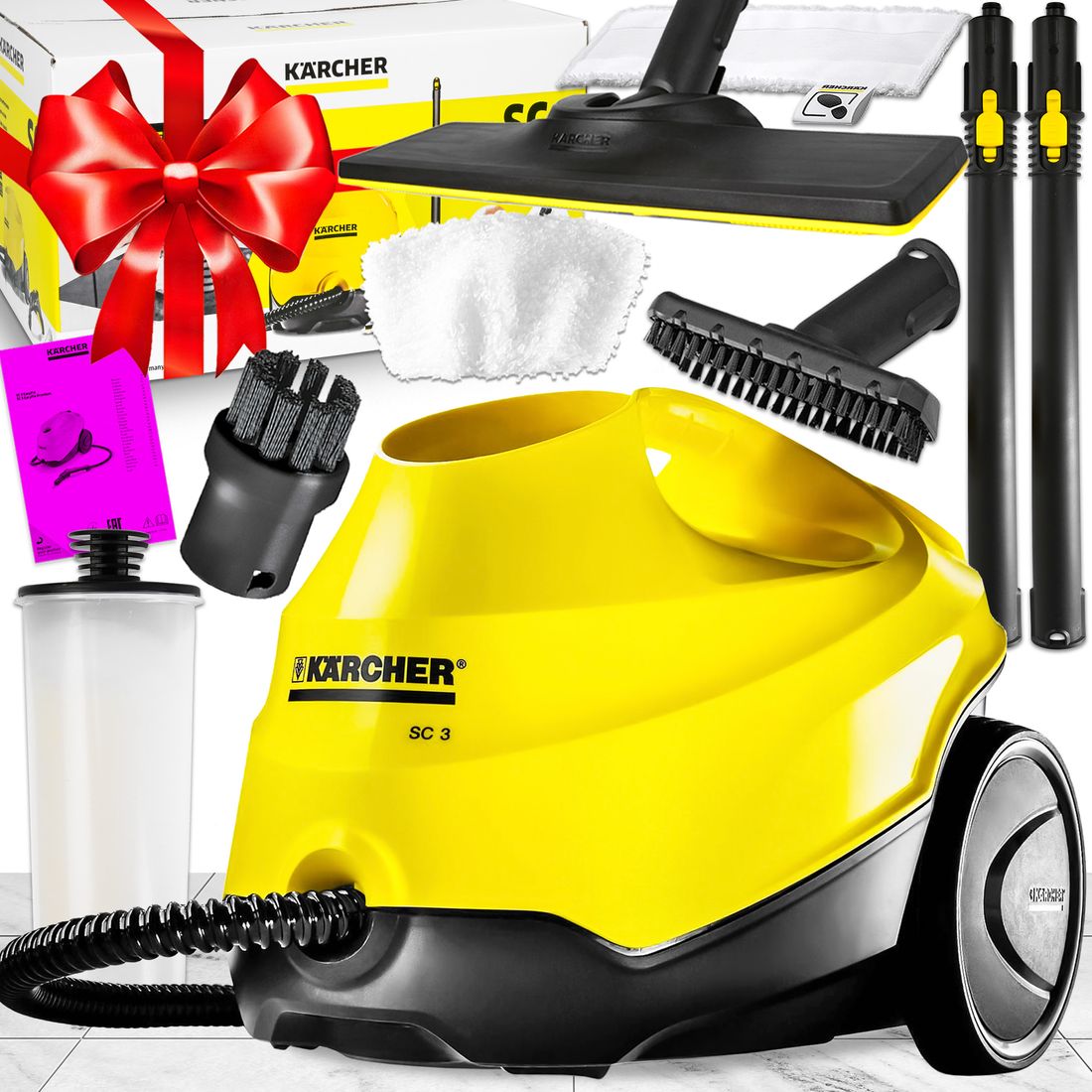 Myjka Parowa Parownica Sc Easyfix Karcher Mop Parowy Turbo Moc