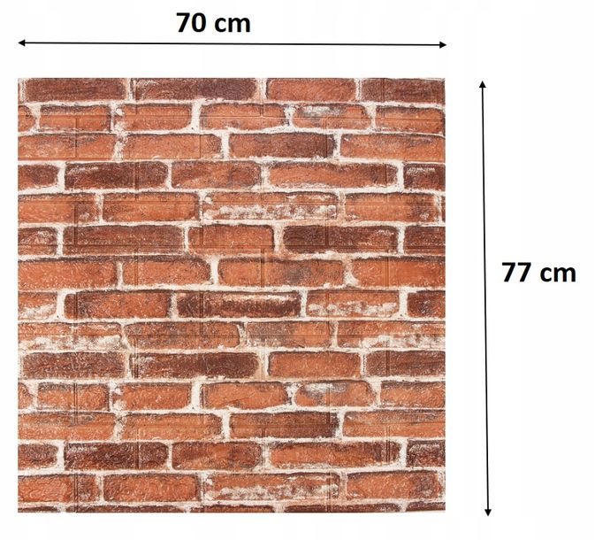 X Tapeta Ceg A Samoprzylepna Naklejka Panel Cienny D Imitacja