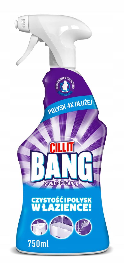 Cillit Bang Spray Do Czyszczenia Azienki Czysto I Po Ysk Ml