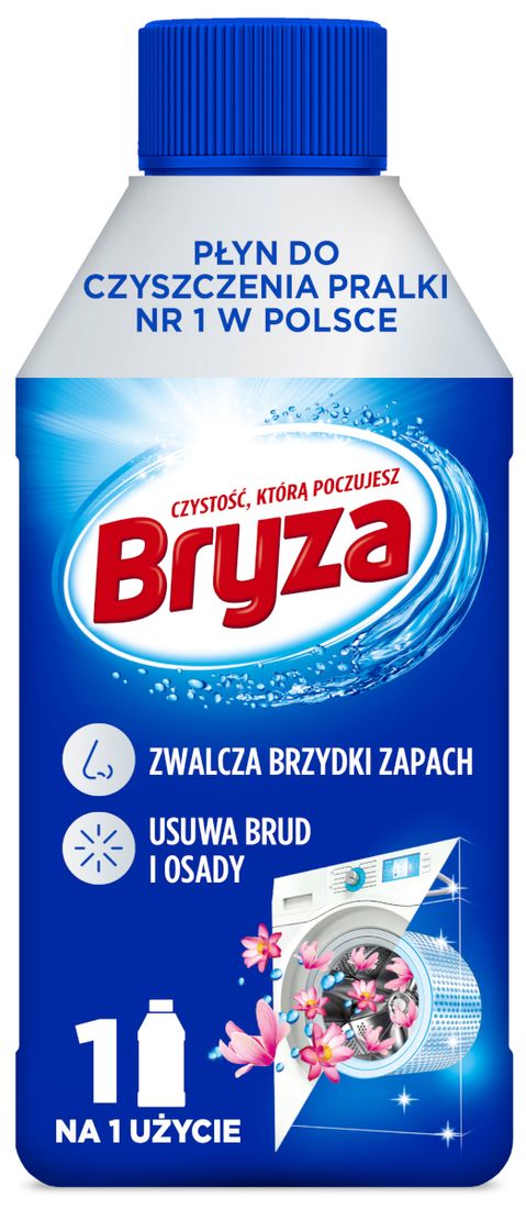 Bryza Płyn do czyszczenia pralki odkamieniacz Fresh 250 ml ERLI pl