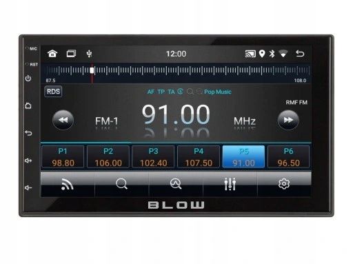 Radio Samochodowe 2 DIN WiFi GPS ANDROID BLUETOOTH ERLI Pl