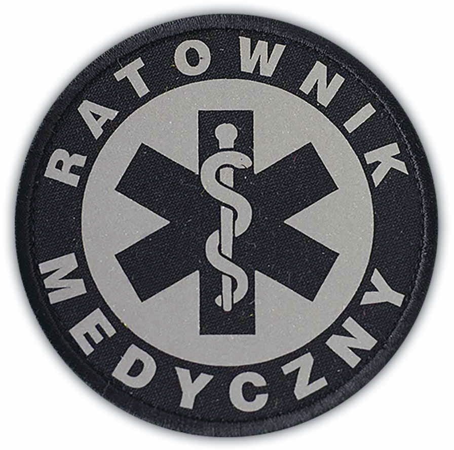 Emblemat Odblaskowy RATOWNIK MEDYCZNY 20 Cm ERLI Pl