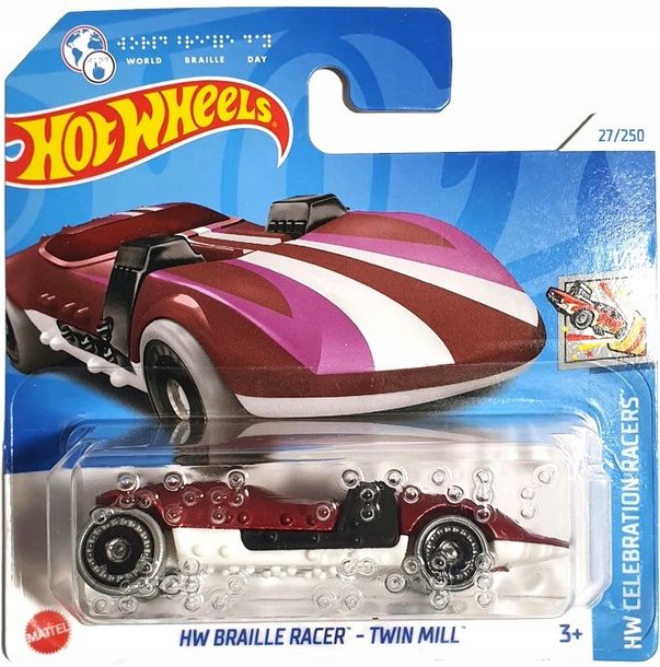 Hw Braille Racer Twin Mill Autko Hot Wheels Hry Erli Pl