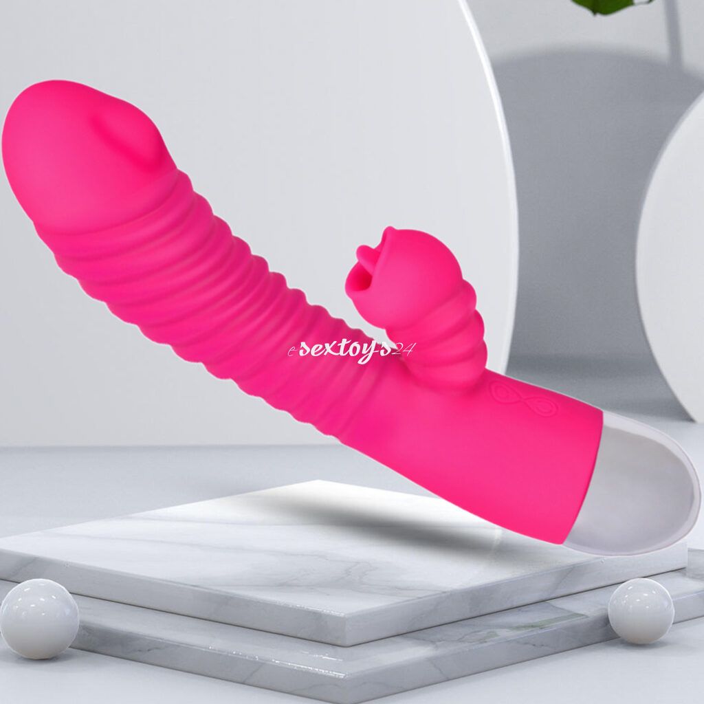 Wibrator Damski Do Waginy I Łechtaczki Sex Dildo Nagrzewające Się Usb