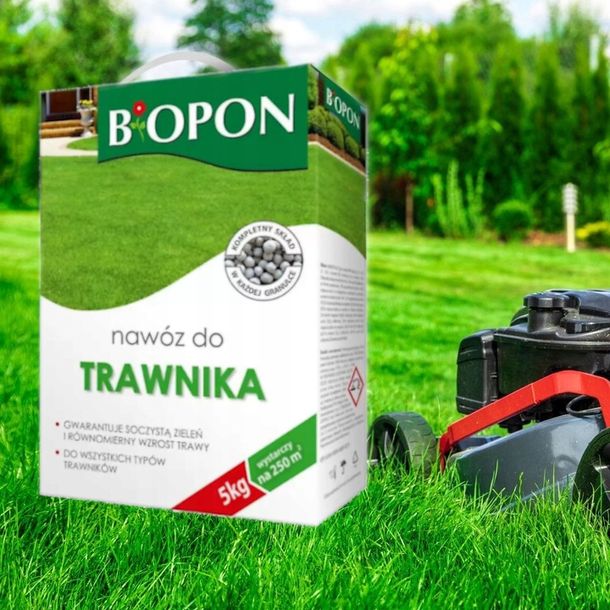 Naw Z Do Trawy Biopon Kg Granulat Wszystkie Rodzaje Trawnika Erli Pl