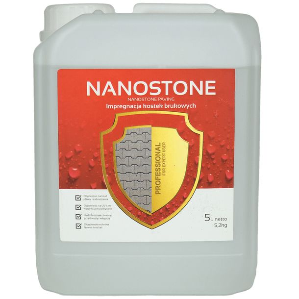 NANOSTONE PAVING Impregnat Bezbarwny Do Kostki Brukowej 5L ERLI Pl