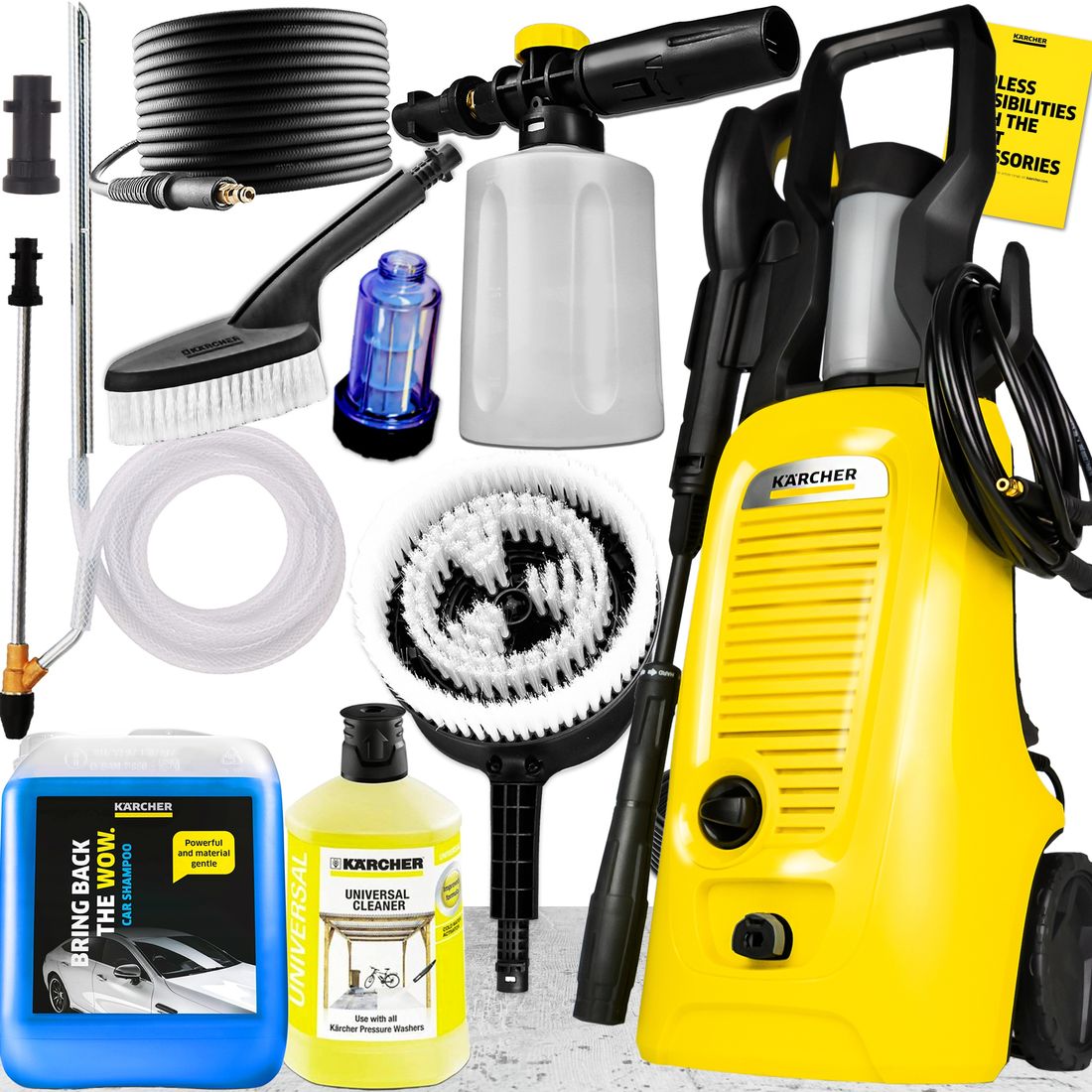 MYJKA CIŚNIENIOWA KARCHER K4 UNIVERSAL ZESTAW 8W1 ERLI pl