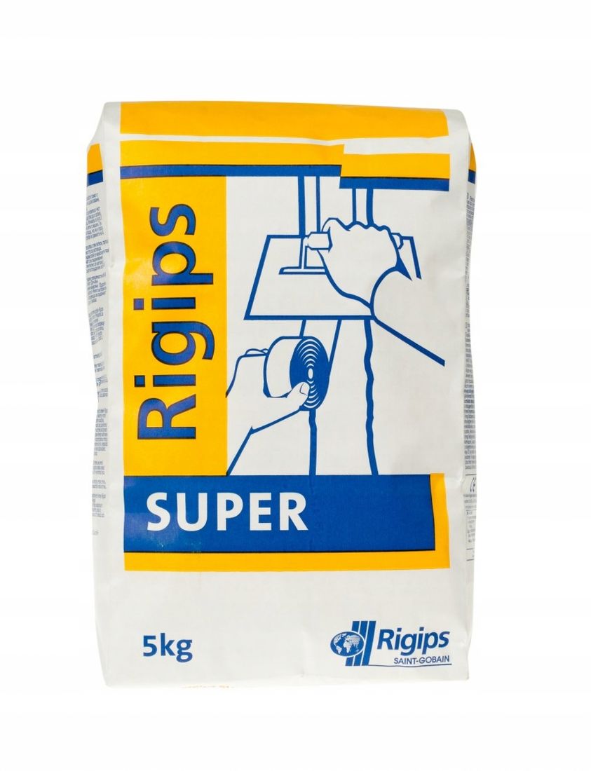 Rigips Super Masa szpachlowa do płyt GK 5KG ERLI pl