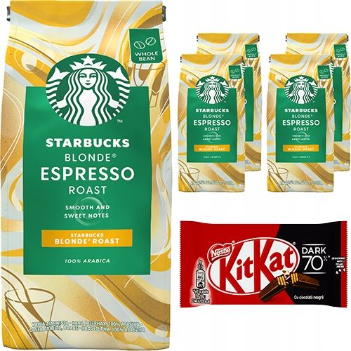 Starbucks Blonde Roast Kawa Ziarnista Kg Gratis Erli Pl