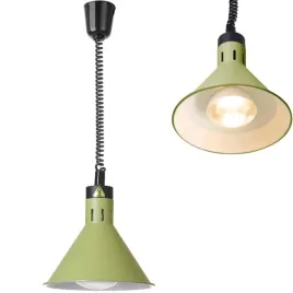 lampa-do-podgrzewania-potraw-wiszaca-stozkowa-sr-275-mm-250-w-zielona