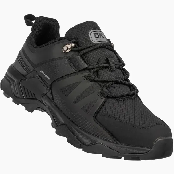 Sneakersy Męskie Buty Sportowe Niskie Półbuty Casual Miejskie Czarne DKy 44