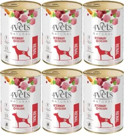4vets-natural-dog-renal-6-x-400-g