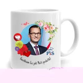 kubek-politycy-premier-mateusz-morawiecki-pis