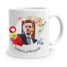 kubek-politycy-premier-mateusz-morawiecki-pis